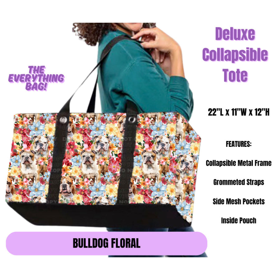 Preorder Custom Large Collapsible Tote Bags - Closes 23 Jun - ETA late Oct 2025 Lunch Boxes &amp; Totes