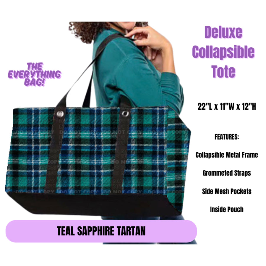 Preorder Custom Large Collapsible Tote Bags - Closes 23 Jun - ETA late Oct 2025 Lunch Boxes &amp; Totes
