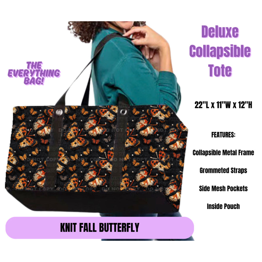Preorder Custom Large Collapsible Tote Bags - Closes 23 Jun - ETA late Oct 2025 Lunch Boxes &amp; Totes