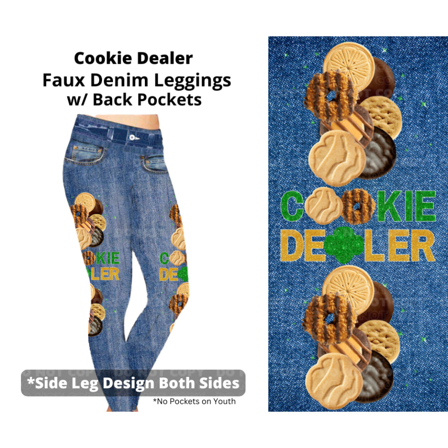 Preorder Custom Leggings / Joggers - Cookie Dealer - Closes 23 Sep - ETA mid Dec 2024 Leggings