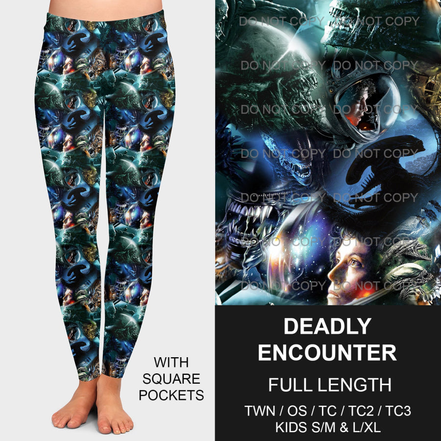 PREORDER Custom Leggings / Joggers - Deadly Encounter- Closes 26 Sep - ETA mid Dec 2024 Loungewear