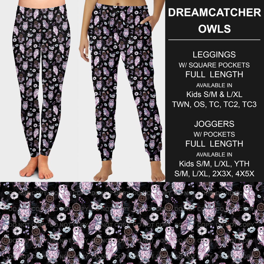 PREORDER Custom Leggings / Joggers - Dreamcatcher - Closes 7 Jan - ETA late Apr 2025 Loungewear