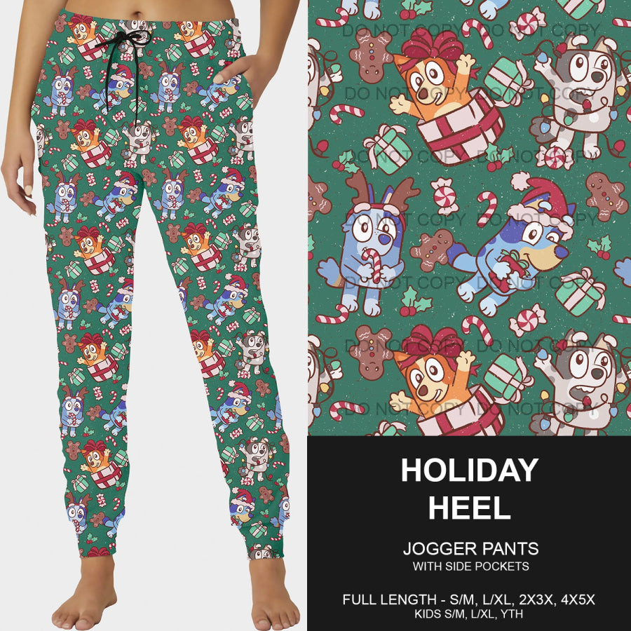 PREORDER Custom Leggings / Joggers - Holiday Heel - Closes 8 Oct - ETA late Dec 2024 Loungewear