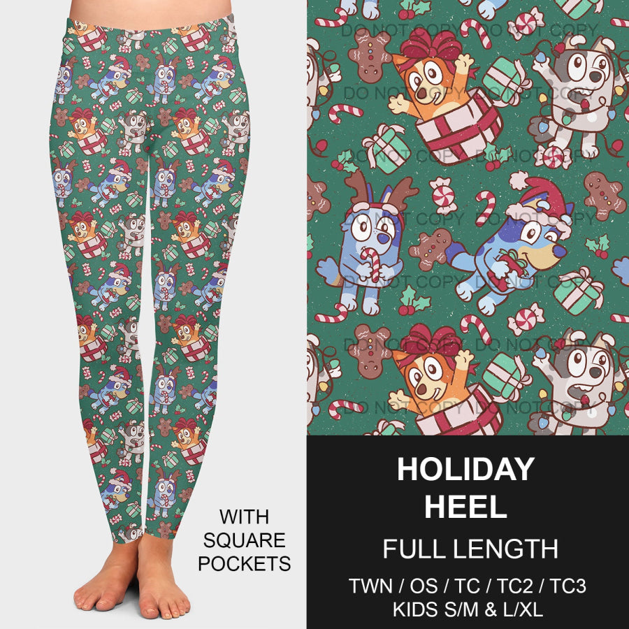 PREORDER Custom Leggings / Joggers - Holiday Heel - Closes 8 Oct - ETA late Dec 2024 Loungewear