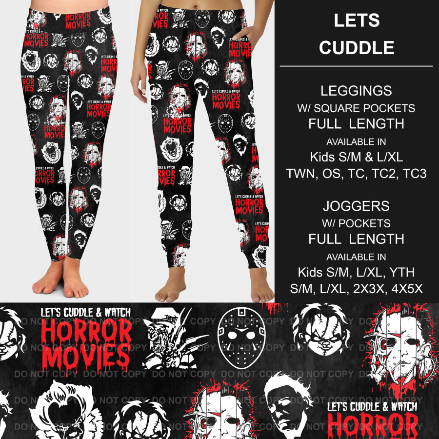 PREORDER Custom Leggings / Joggers - Let’s Cuddle - Closes 26 Sep - ETA mid Dec 2024 Loungewear