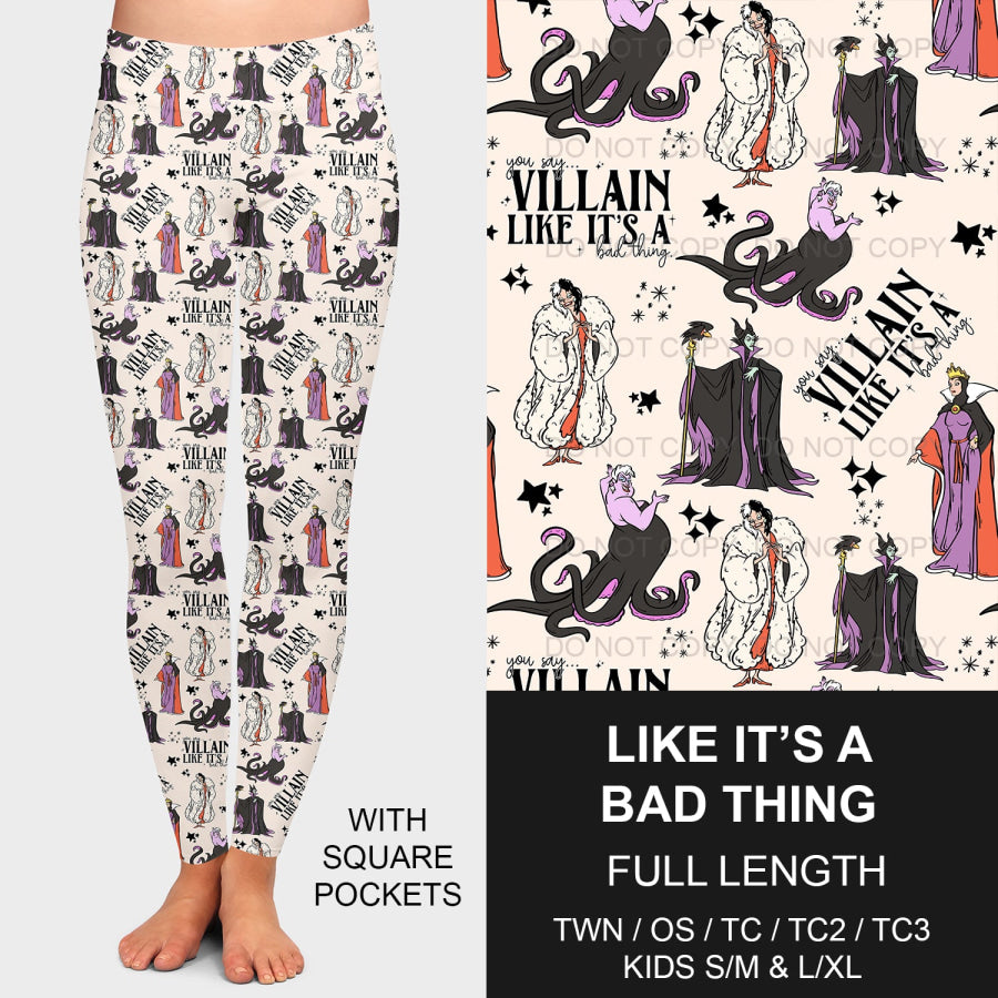 PREORDER Custom Leggings / Joggers - Like It’s A Bad Thing - Closes 8 Oct - ETA late Dec 2024 Loungewear