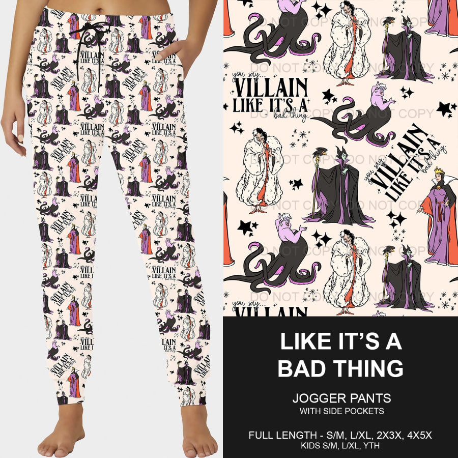 PREORDER Custom Leggings / Joggers - Like It’s A Bad Thing - Closes 8 Oct - ETA late Dec 2024 Loungewear