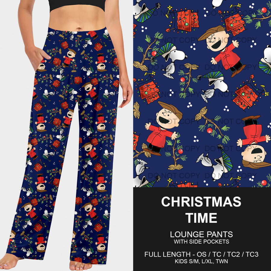 PREORDER Custom Leggings / Joggers / Loungers - Christmas Time - Closes 17 Sep - ETA early Dec 2024 Loungewear