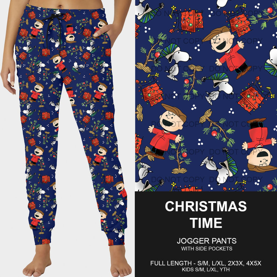 PREORDER Custom Leggings / Joggers / Loungers - Christmas Time - Closes 17 Sep - ETA early Dec 2024 Loungewear