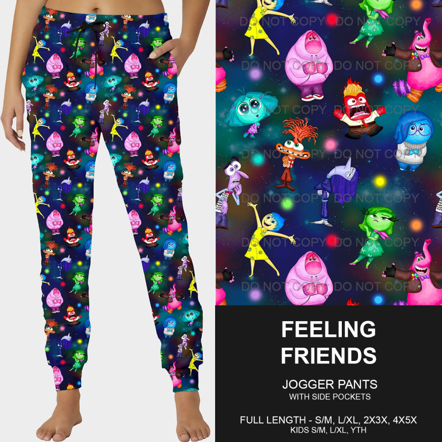 PREORDER Custom Leggings / Joggers / Loungers - Feeling Friends - Closes 24 Sep - ETA mid Dec 2024 Loungewear