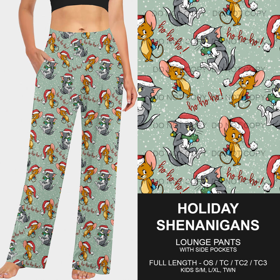 PREORDER Custom Leggings / Joggers / Loungers - Holiday Shenanigans - Closes 1 Oct - ETA late Dec 2024 Loungewear