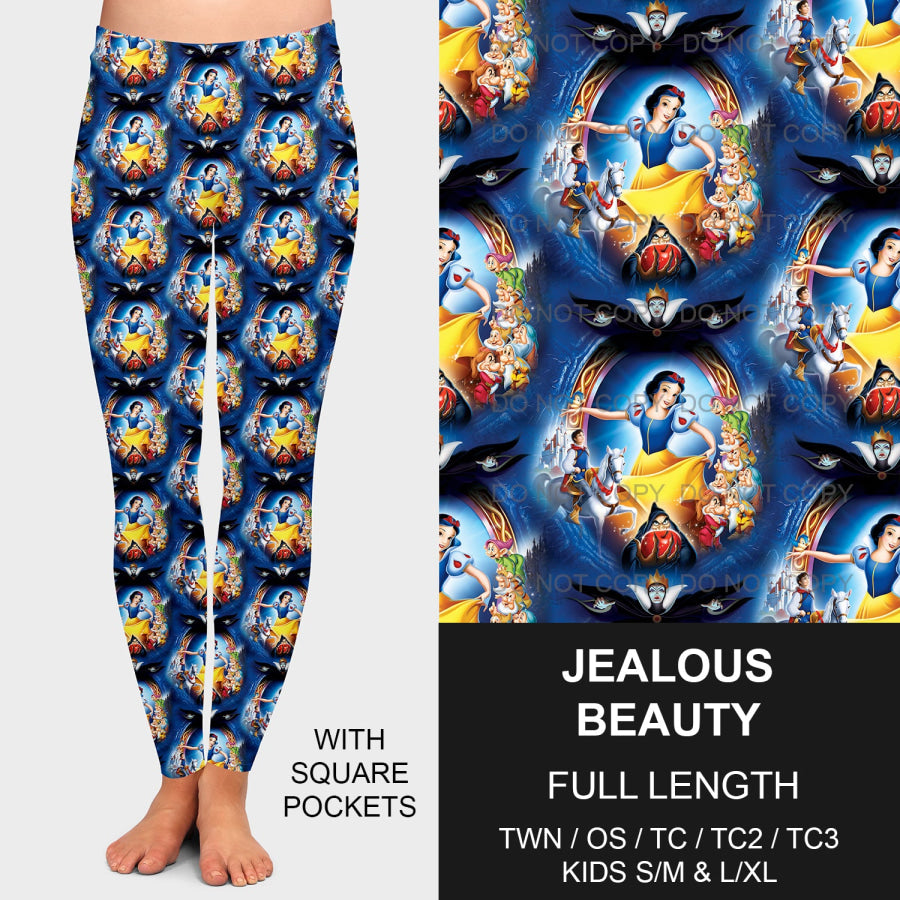 PREORDER Custom Leggings / Joggers / Loungers - Jealous Beauty - Closes 24 Sep - ETA mid Dec 2024 Loungewear