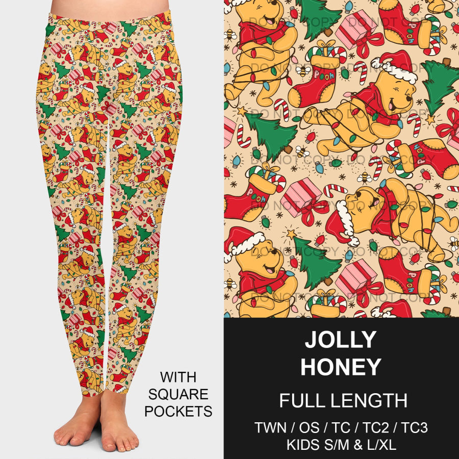 PREORDER Custom Leggings / Joggers / Loungers - Jolly Honey - Closes 17 Sep - ETA early Dec 2024 Loungewear