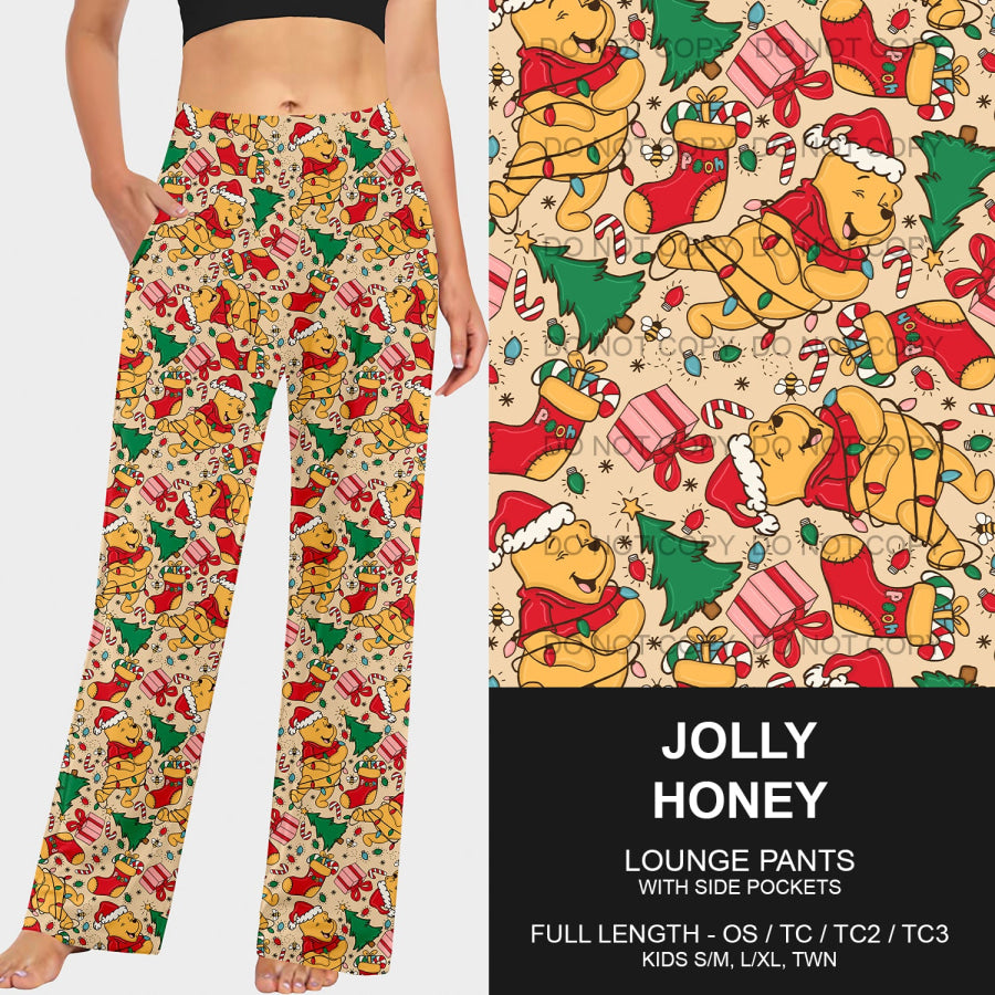 PREORDER Custom Leggings / Joggers / Loungers - Jolly Honey - Closes 17 Sep - ETA early Dec 2024 Loungewear