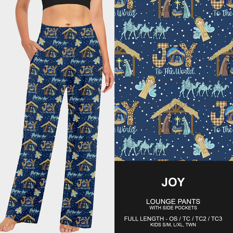 PREORDER Custom Leggings / Joggers / Loungers - Joy - Closes 1 Oct - ETA late Dec 2024 Loungewear