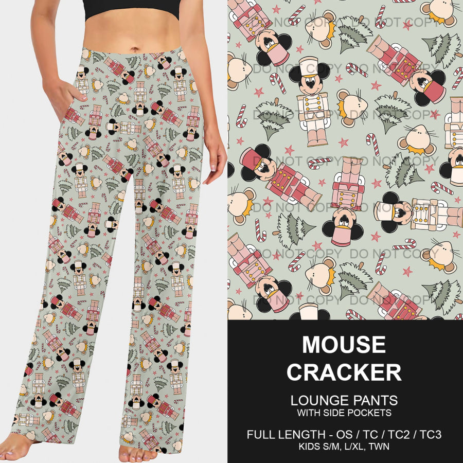 PREORDER Custom Leggings / Joggers / Loungers - Mouse Cracker - Closes 1 Oct - ETA late Dec 2024 Loungewear