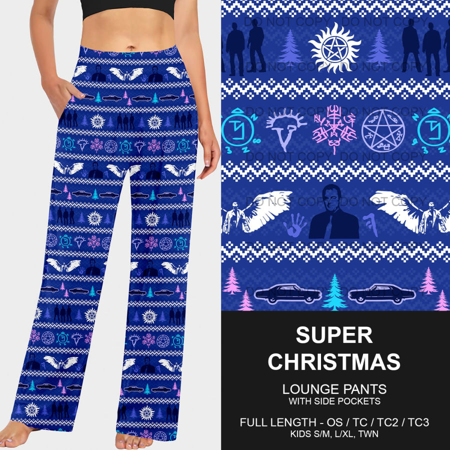 PREORDER Custom Leggings / Joggers / Loungers - Super Christmas - Closes 1 Oct - ETA late Dec 2024 Loungewear