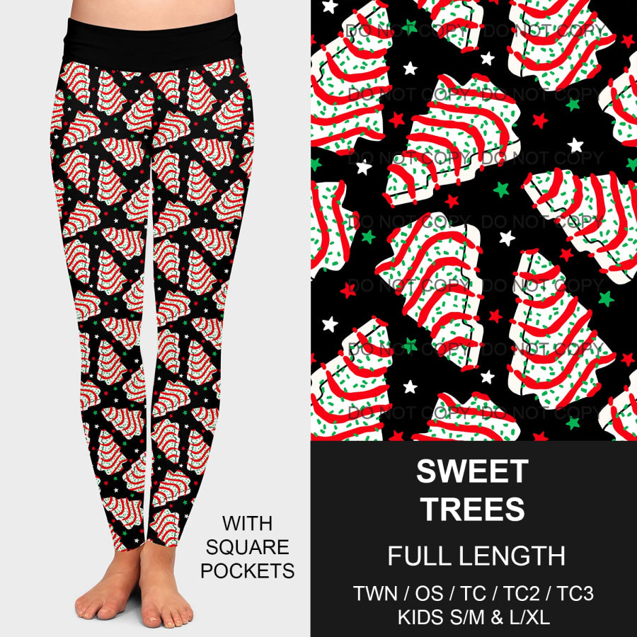 PREORDER Custom Leggings / Joggers / Loungers - Sweet Trees - Closes 17 Sep - ETA early Dec 2024 Loungewear