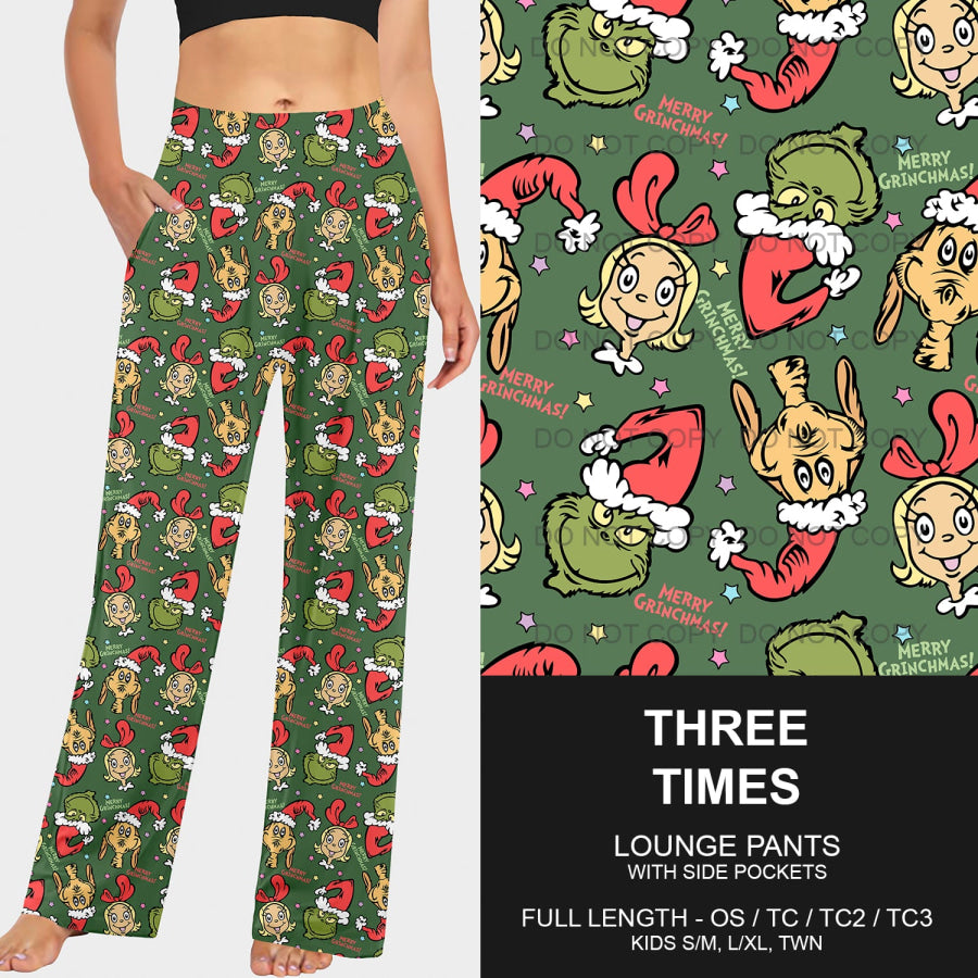 PREORDER Custom Leggings / Joggers / Loungers - Three Times - Closes 24 Sep - ETA mid Dec 2024 Loungewear