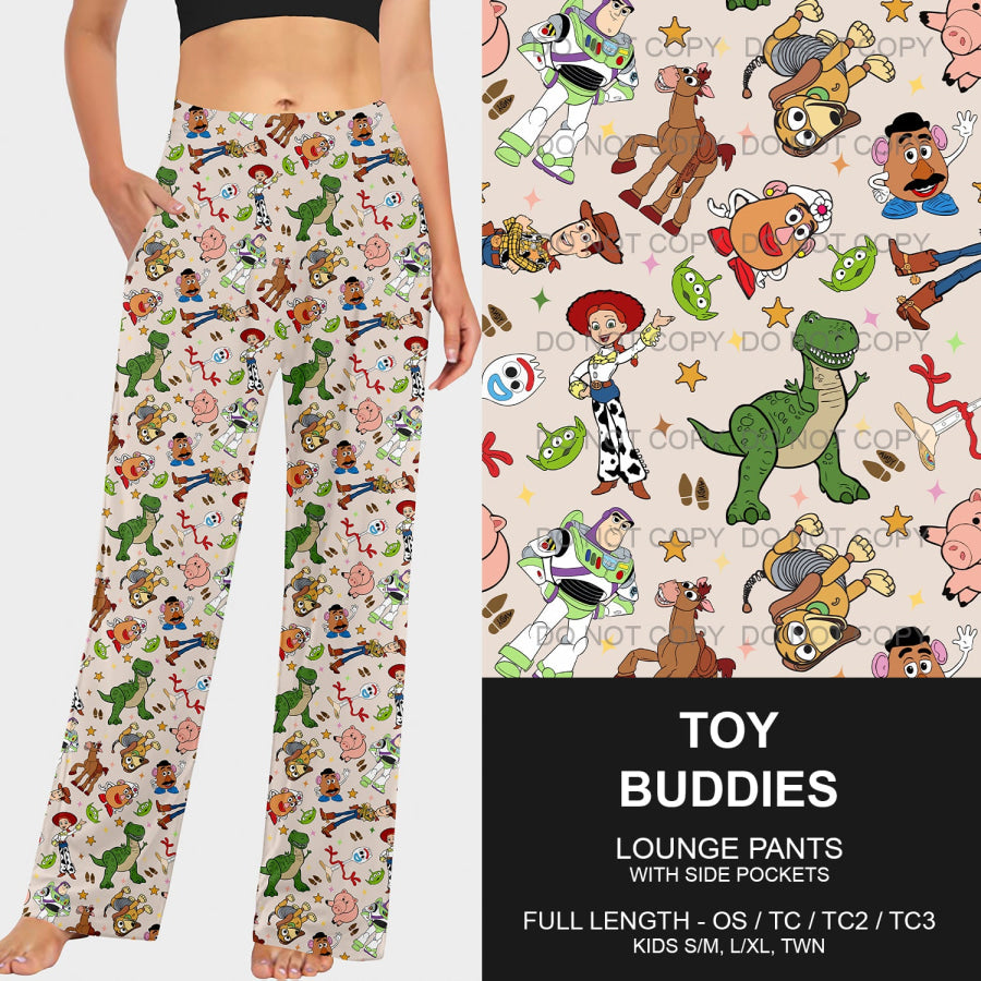 PREORDER Custom Leggings / Joggers / Loungers - Toy Buddies - Closes 24 Sep - ETA mid Dec 2024 Loungewear