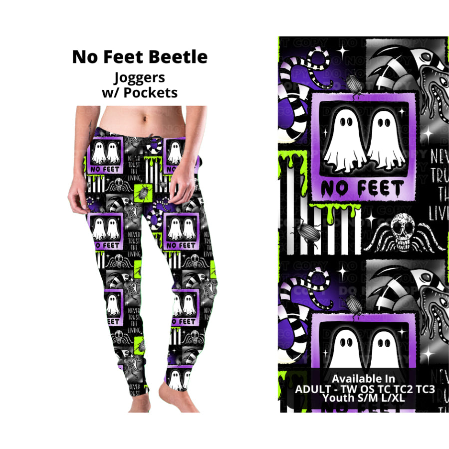 Preorder Custom Leggings / Joggers - No Feet Beetle - Closes 23 Sep - ETA mid Dec 2024 Leggings