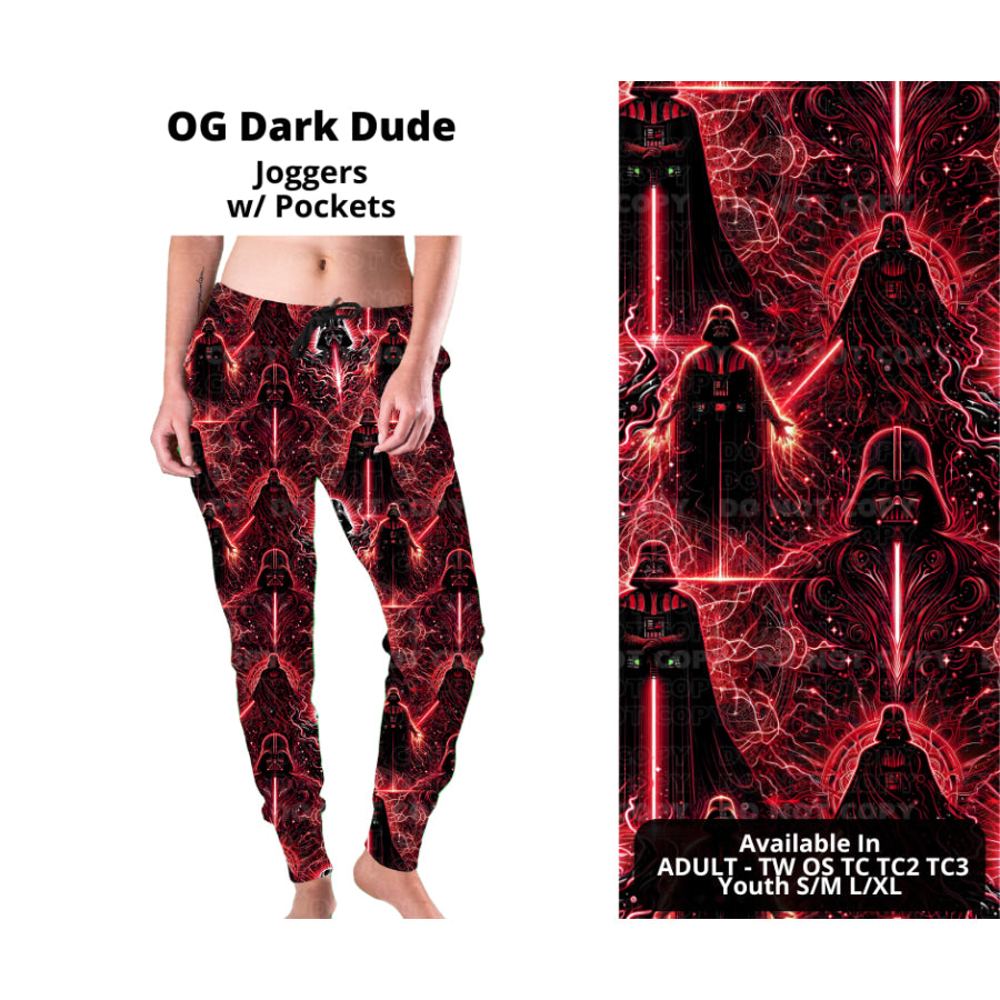 Preorder Custom Leggings / Joggers - OG Dark Dude - Closes 23 Sep - ETA mid Dec 2024 Leggings