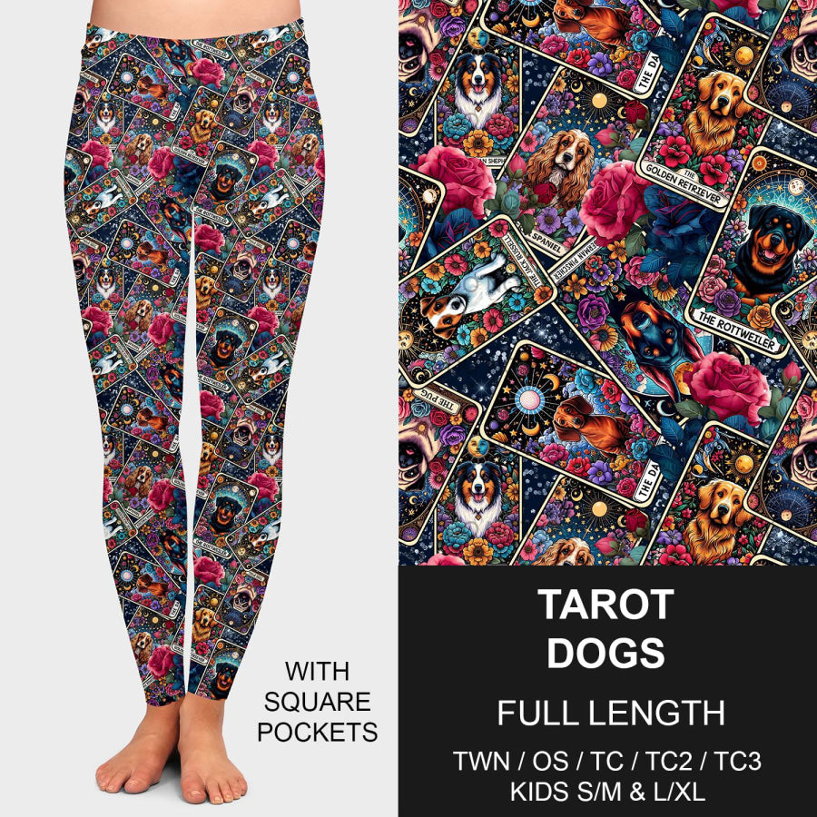 PREORDER Custom Leggings / Joggers - Tarot Dogs - Closes 31 Dec - ETA early Apr 2025 Loungewear