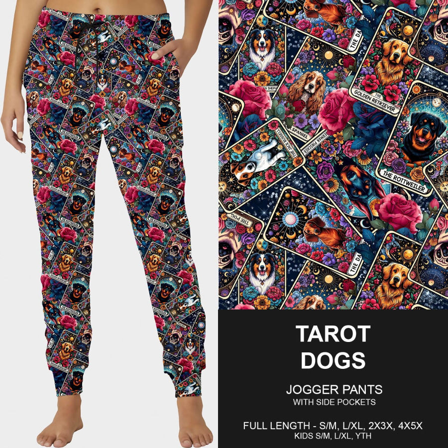 PREORDER Custom Leggings / Joggers - Tarot Dogs - Closes 31 Dec - ETA early Apr 2025 Loungewear