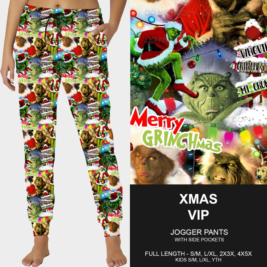 PREORDER Custom Leggings / Joggers - Xmas VIP - Closes 8 Oct - ETA late Dec 2024 Loungewear