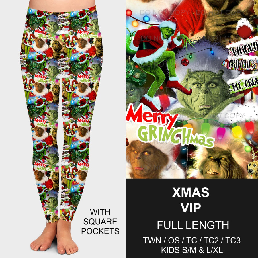 PREORDER Custom Leggings / Joggers - Xmas VIP - Closes 8 Oct - ETA late Dec 2024 Loungewear