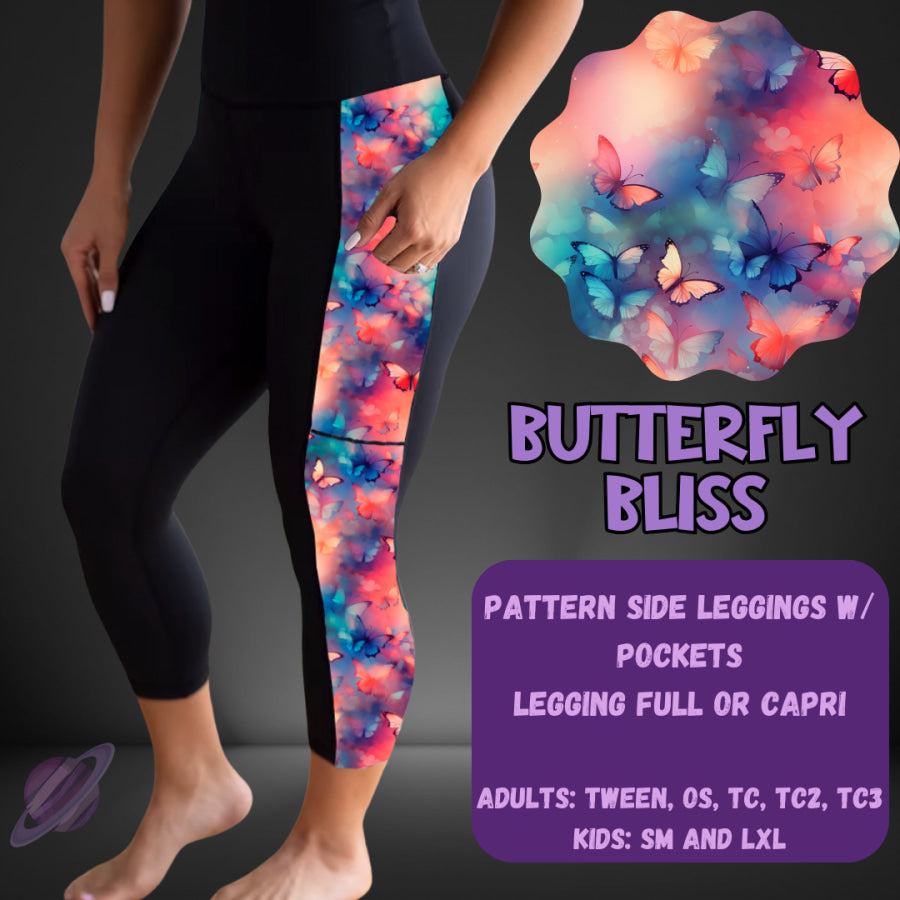 PREORDER Custom Leggings / Tanks / Tunics - Butterfly Bliss - Closes 25 May - ETA late Aug 2025 Leggings