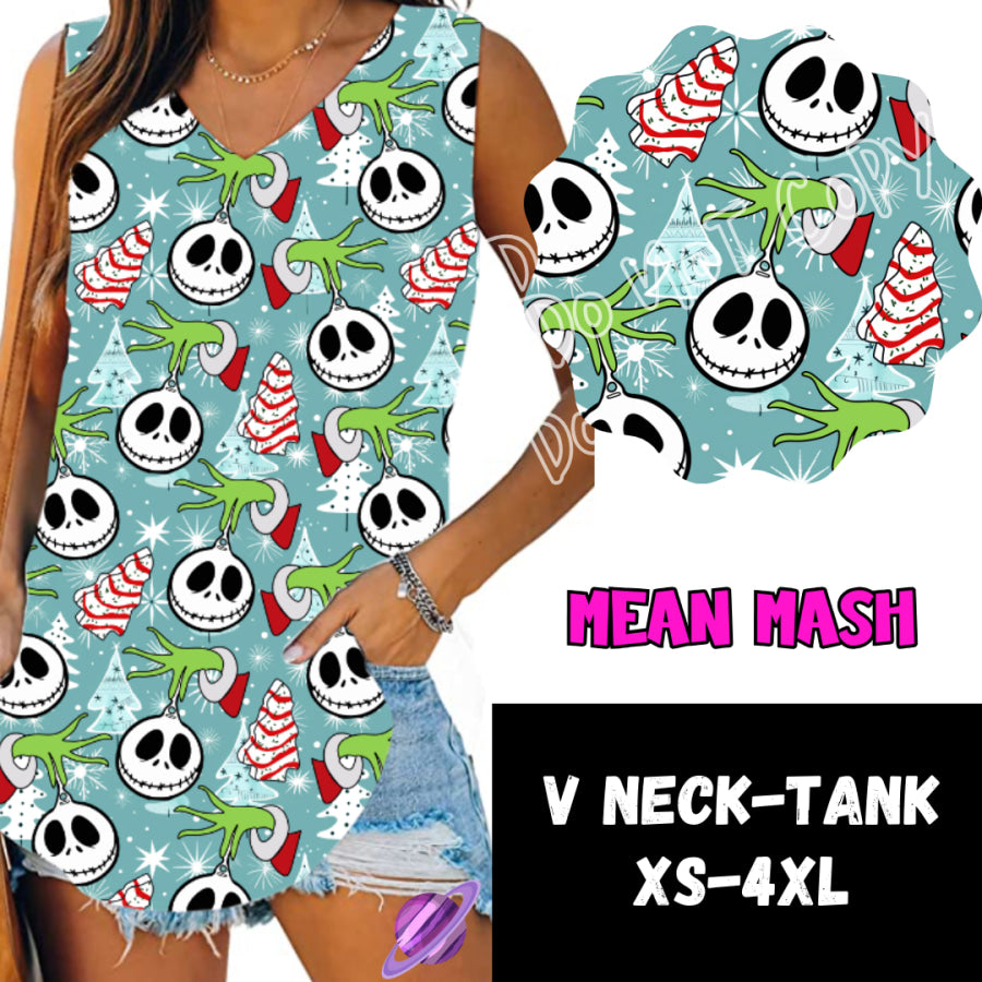 PREORDER Custom Leggings / Tanks / Tunics - Mean Mash - Closes 10 Oct - ETA late Dec 2024 Leggings