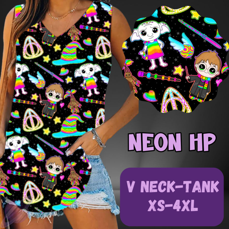 PREORDER Custom Leggings / Tanks / Tunics - Neon HP - Closes 25 May - ETA late Aug 2025 Leggings