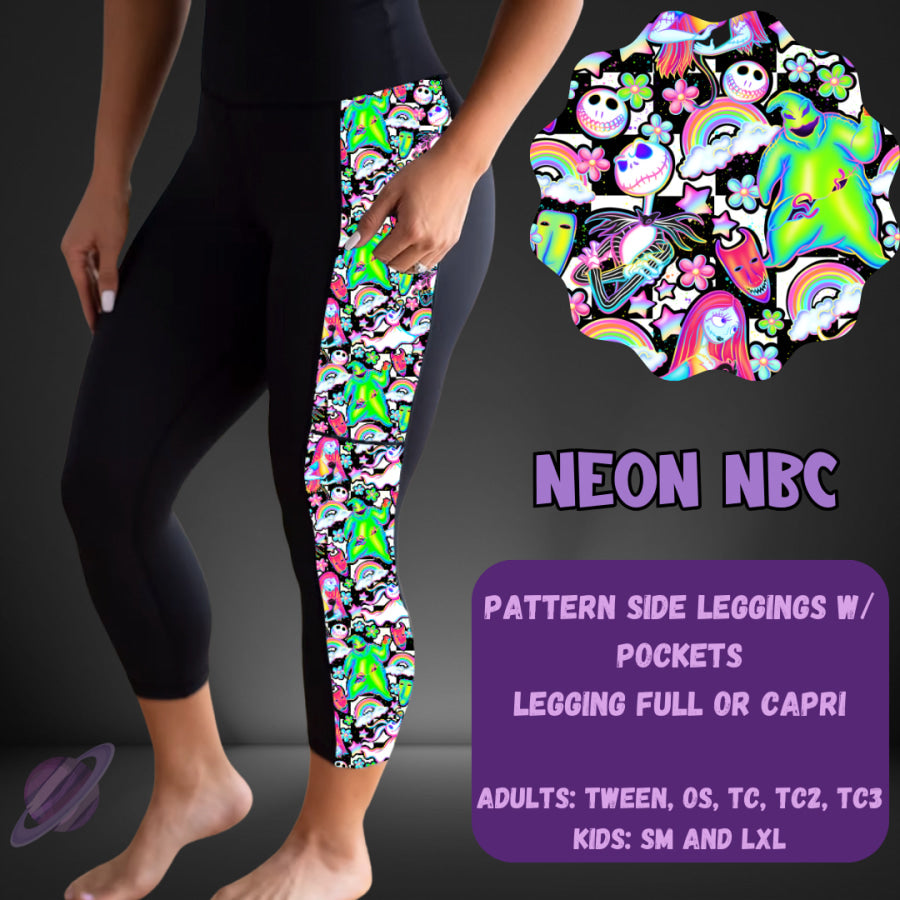 PREORDER Custom Leggings / Tanks / Tunics - Neon NBC - Closes 25 May - ETA late Aug 2025 Leggings