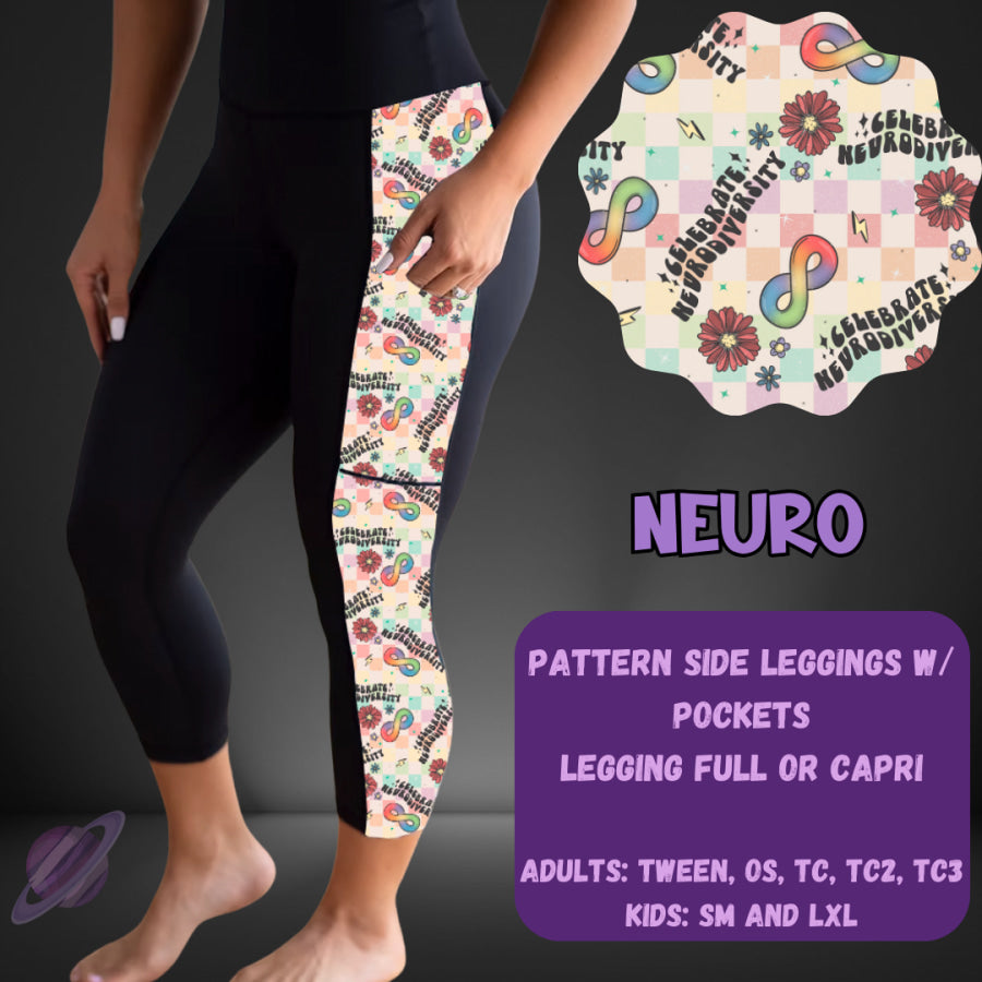 PREORDER Custom Leggings / Tanks / Tunics - Neuro - Closes 25 May - ETA late Aug 2025 Leggings
