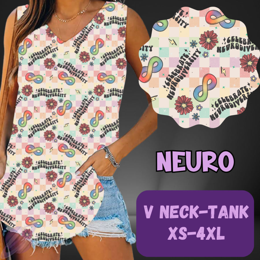 PREORDER Custom Leggings / Tanks / Tunics - Neuro - Closes 25 May - ETA late Aug 2025 Leggings