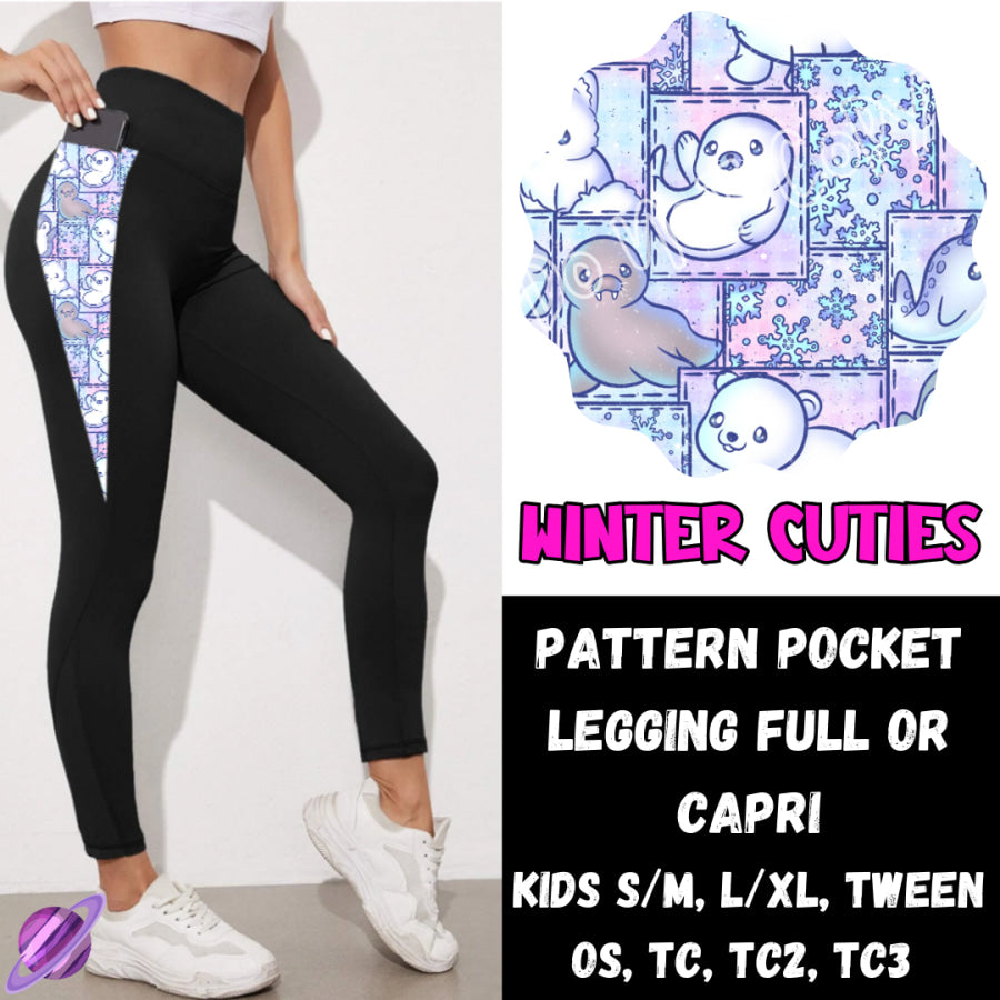 PREORDER Custom Leggings / Tanks / Tunics - Winter Cuties - Closes 10 Oct - ETA late Dec 2024 Leggings