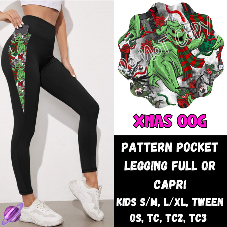 PREORDER Custom Leggings / Tanks / Tunics - Xmas Oog - Closes 10 Oct - ETA late Dec 2024 Leggings