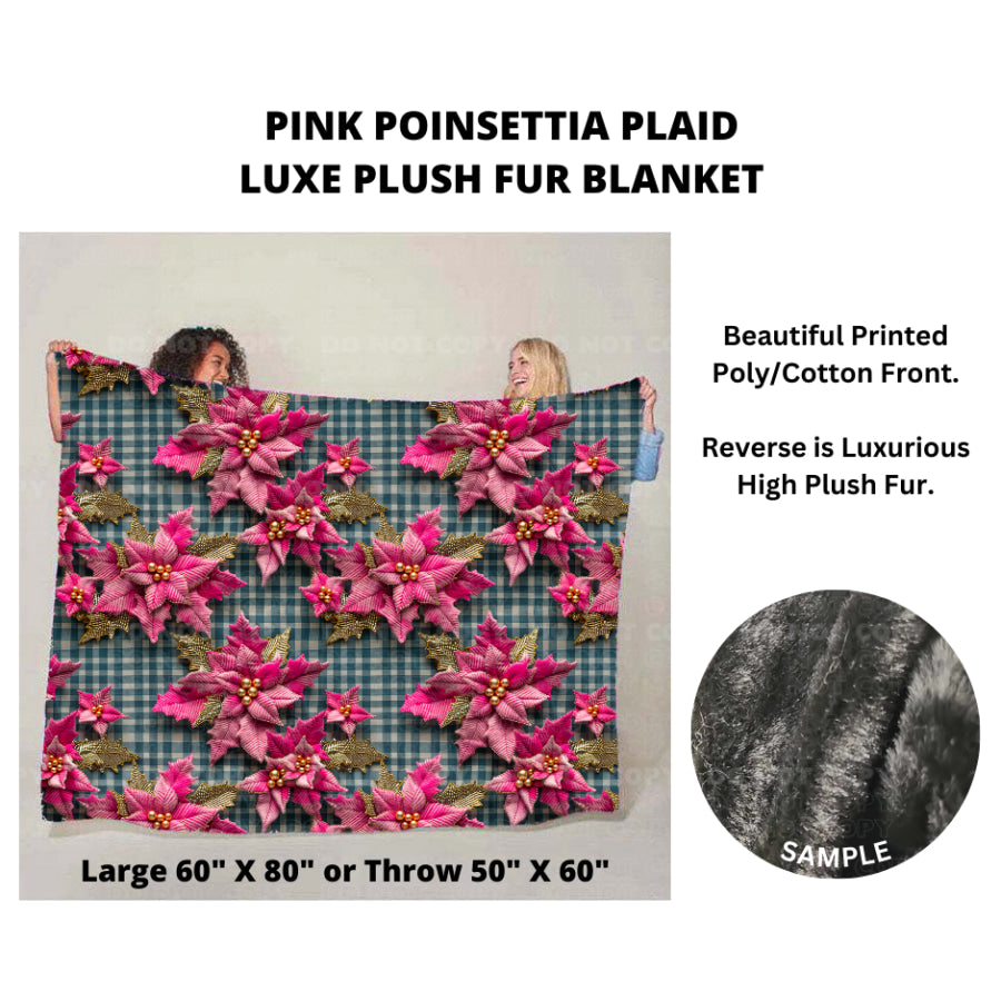 Preorder Custom Luxe Plush Faux Fur Blankets - Closes 26 Sep - ETA mid Dec 2024 Blankets &amp; Throws