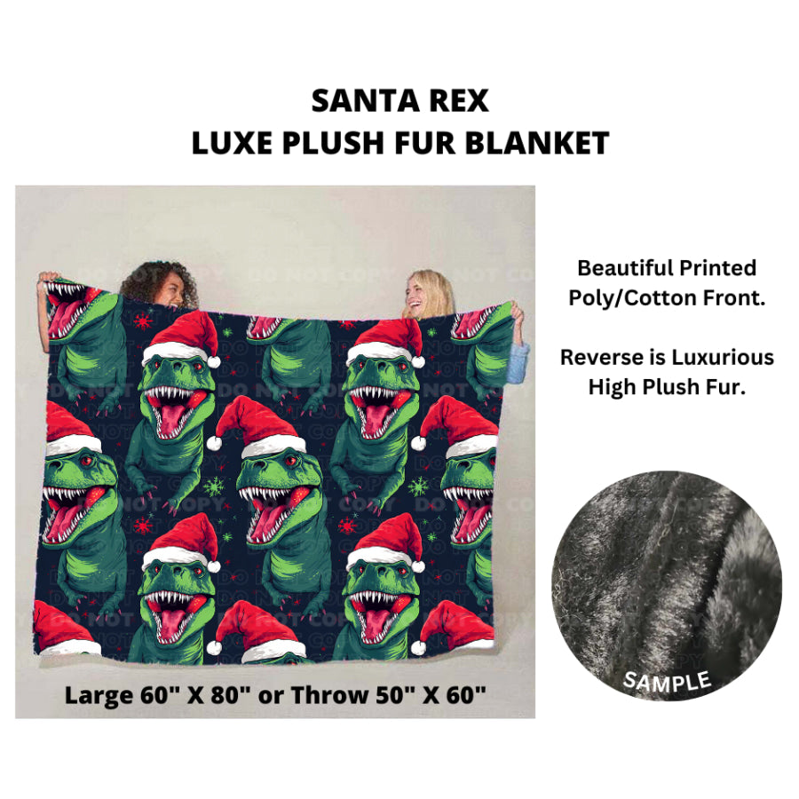 Preorder Custom Luxe Plush Faux Fur Blankets - Closes 26 Sep - ETA mid Dec 2024 Blankets &amp; Throws