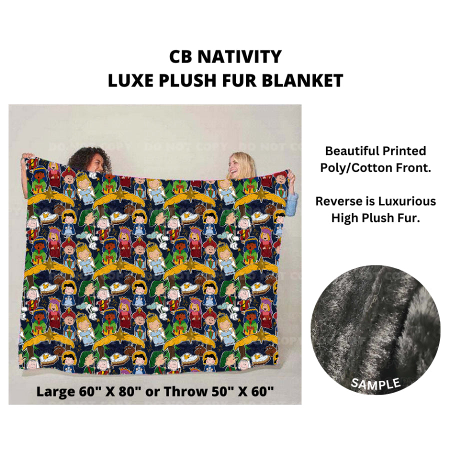 Preorder Custom Luxe Plush Faux Fur Blankets - Closes 26 Sep - ETA mid Dec 2024 Blankets &amp; Throws