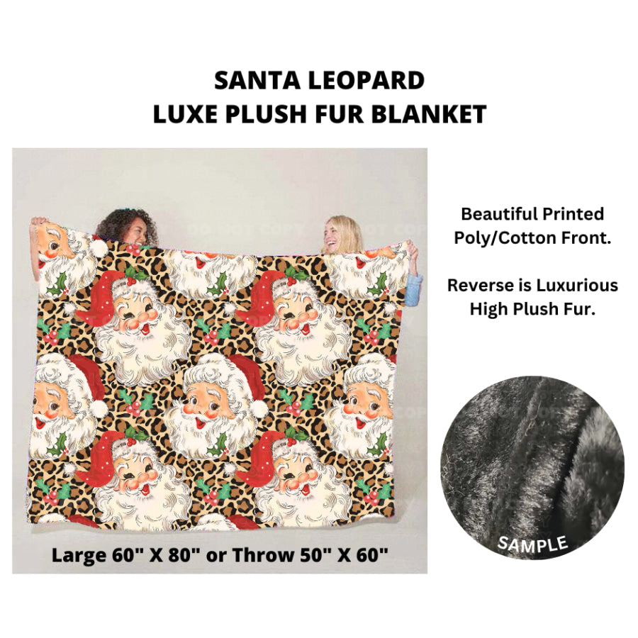 Preorder Custom Luxe Plush Faux Fur Blankets - Closes 26 Sep - ETA mid Dec 2024 Blankets &amp; Throws