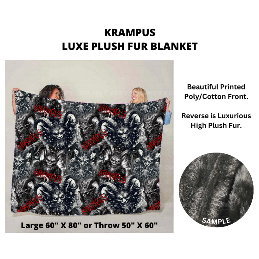 Preorder Custom Luxe Plush Faux Fur Blankets - Closes 26 Sep - ETA mid Dec 2024 Blankets &amp; Throws