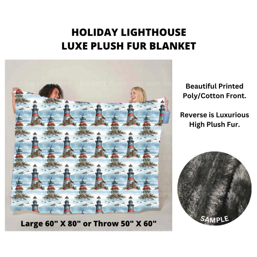 Preorder Custom Luxe Plush Faux Fur Blankets - Closes 26 Sep - ETA mid Dec 2024 Blankets &amp; Throws