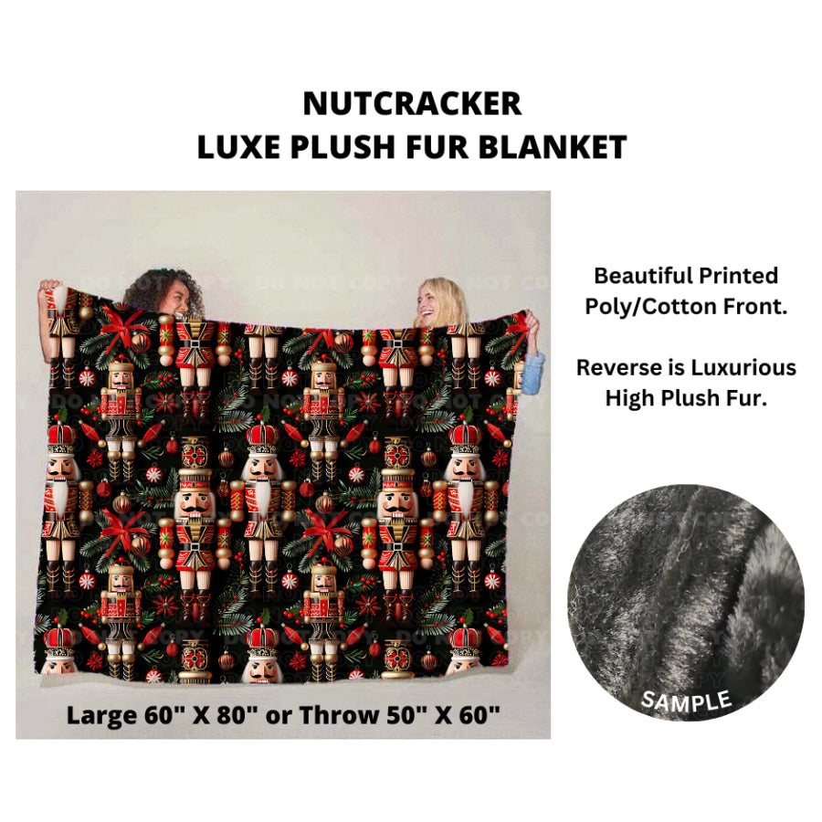 Preorder Custom Luxe Plush Faux Fur Blankets - Closes 26 Sep - ETA mid Dec 2024 Blankets &amp; Throws