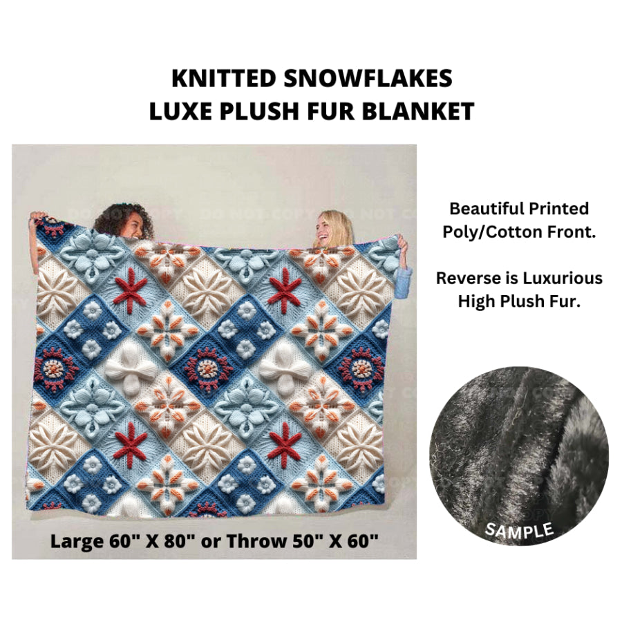 Preorder Custom Luxe Plush Faux Fur Blankets - Closes 26 Sep - ETA mid Dec 2024 Blankets &amp; Throws