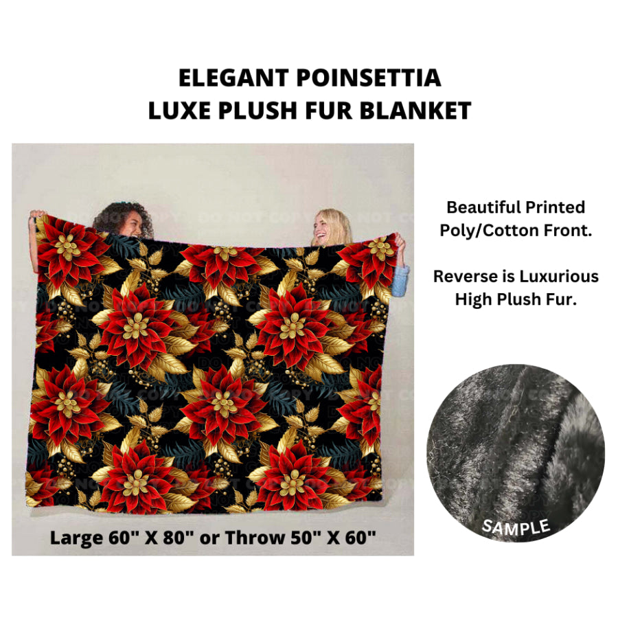 Preorder Custom Luxe Plush Faux Fur Blankets - Closes 26 Sep - ETA mid Dec 2024 Blankets &amp; Throws