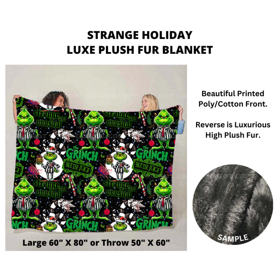 Preorder Custom Luxe Plush Faux Fur Blankets - Closes 26 Sep - ETA mid Dec 2024 Blankets &amp; Throws