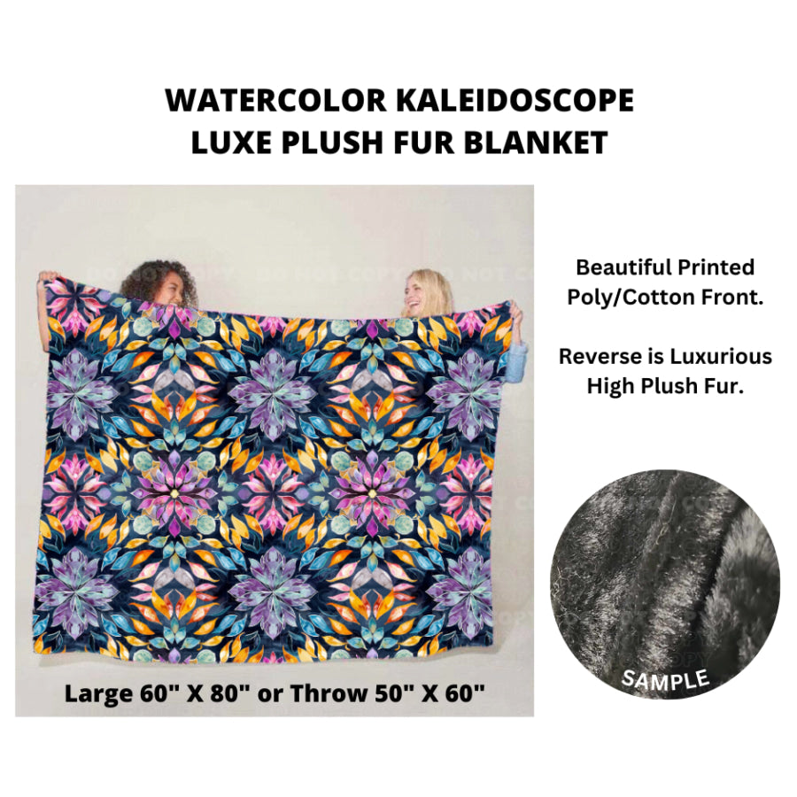 Preorder Custom Luxe Plush Faux Fur Blankets - LARGE - Closes 14 Nov - ETA mid Feb 2025 Blankets &amp; Throws