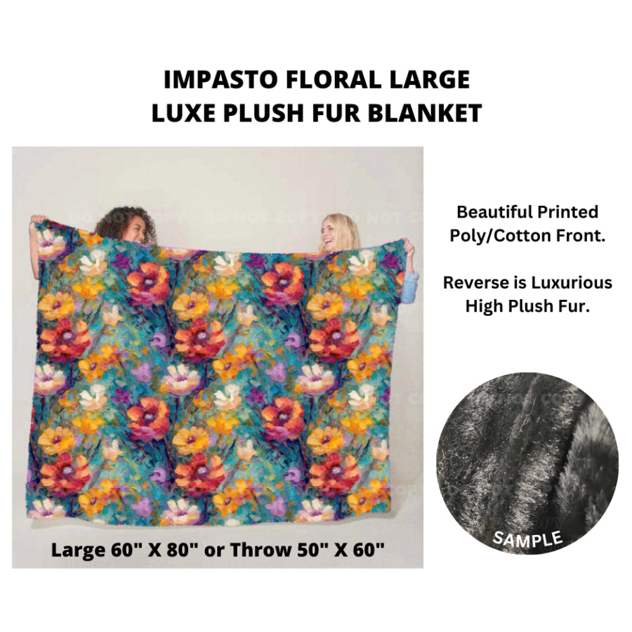 Preorder Custom Luxe Plush Faux Fur Blankets - LARGE - Closes 14 Nov - ETA mid Feb 2025 Blankets &amp; Throws